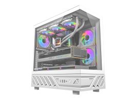 DarkFlash DS950 számítógépház (fehér) + 6 ventilátor (DS950 WHT +6F)